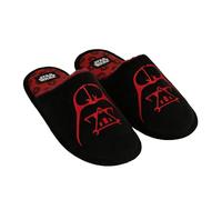 Elbenwald Star Wars - Pantuflas de peluche, paquete de 3 unidades, Darth Vader, Grogu, Stromtrooper multicolor, multicolor, 44/45 EU
