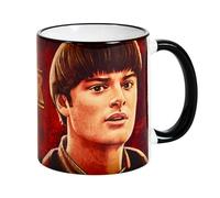 Elbenwald Stranger Things - Taza de la temporada final, varios personajes, 320 ml, cerámica (Will Byers)