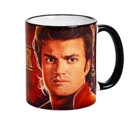 Elbenwald Stranger Things - Taza Temporada Final varios personajes 320 ml Cerámica (Steve Harrington)