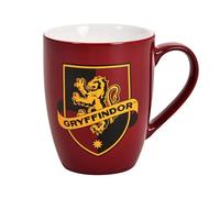 Elbenwald Taza Harry Potter Logo de Gryffindor - Capacidad de 300 ml, Altura 10 cm - Cerámica Roja