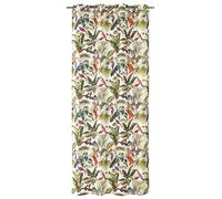 Elbersdrucke Jungle 03 200435 - Cortina con Ojales (255 x 140 cm, Opaca, para salón, Dormitorio, Pasillo), Multicolor