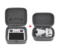 ELBFAE BRDRC Bolsa de Almacenamiento for dji Mini 3 Pro Cuerpo de Dron Caja de Control Remoto Caja de Transporte Bolso Accesorios de Controlador Inteligente (Color : 2 in 1 B)