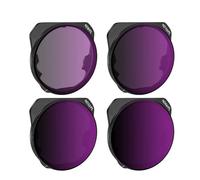 ELBFAE BRDRC Kit de filtros de Lentes for dji Mavic 3 Pro Drone cámara Marco de Aluminio UV CPL ND8/16/32/64 PL polarizador Accesorio de Vidrio óptico (Color : 4 IN 1)