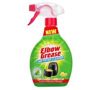 Elbow Grease Spray limpiador para freidora de aire, aerosol, espuma, toallita, enjuague, corta la suciedad, la grasa y la mugre (limón fresco, 500 ml)