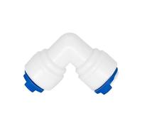 Elbow L Adapter RO Aquarium Accessories 1/4 3/8 Quick Connector Combination Tube 4pcs(3l8 tube-3l8 tube)