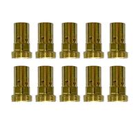 ELCAN 10 Portaboquillas M8 de cobre para antorcha 501D. Consumibles y accesorios pistola soldar. Portatubos de contacto para torcha soldadura MB 501 hilo mig mag