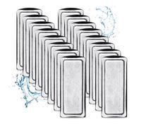 ELCCOTYA Paquete de 16 cartuchos de filtro de acuario compatibles con Marina Slim Filter S10/S15/S20, cartuchos de filtro de repuesto con carbono y cerámica para los tres modelos de filtro Marina Slim