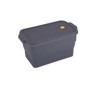 Elchuiaby Molde de silicona antiadherente con tapa, bandeja plegable para hornear pan y pan de carne, flexible y fácil de liberar para pasteles, quiches y más