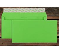 Elco 18833.62 - Caja de color con tapa y 250 sobres (cierre autoadhesivo, C5/6 DL, 100 g), color verde intenso