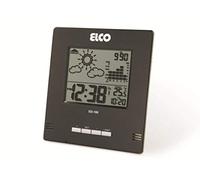 Elco ELC013 Estación meteorológica ED100, Surtido: Surtido: Negro, Plata, 12.2 x 11.6 x 13.6cm