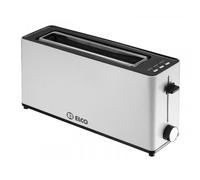 Elco - PT-1079B tostadora 1 rebanada(s) 900 W Negro, Acero inoxidable