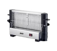 Elco - PT-1082 tostadora 4 rebanada(s) 750 W Negro, Acero inoxidable