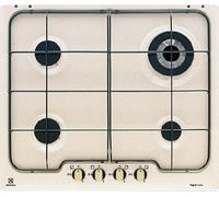 Elctrolux PS640RUV Quemador Encimera 60CM 4 Fuegos Arena Perillas De Bronce