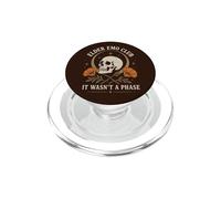 Elder EMO Club EMO Humor Gótico Cráneo Fase Cita PopSockets PopGrip para MagSafe