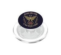 Elder EMO Club Goth Moth Moon Rose Humor Alternativo PopSockets PopGrip para MagSafe