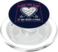 Elder EMO Club Never Phase Música Alternativa Estrellas Corazón PopSockets PopGrip para MagSafe