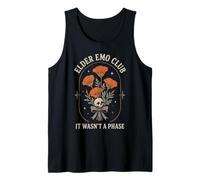 Elder EMO Club No fue una Fase Gótico Flores Camiseta sin Mangas