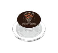 Elder EMO Club No fue una Fase Gótico Flores PopSockets PopGrip para MagSafe