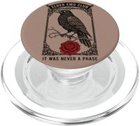Elder EMO Club Raven Rose Nunca Una Fase PopSockets PopGrip para MagSafe