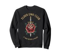 Elder EMO Club Rose Retro Sudadera