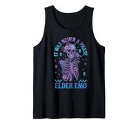 Elder Emo Club Skeleton Nunca Fue Una Fase Camiseta sin Mangas