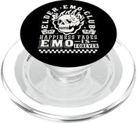Elder EMO Forever Club Felicidad se desvanece así Que mantente Triste PopSockets PopGrip para MagSafe