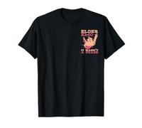 Elder EMO No era una Fase Minimalista EMO Goth Camiseta
