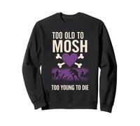 Elder EMO Todavía No Está Bien 2000s Nostalgia Escena Revivalista Sudadera