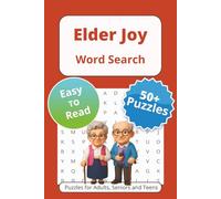 Elder Joy Word Search Puzzle Book: Word Searches with Easy to Read Print About Seniors, Elderly, Memory Exercise and More | 6x9 inches, 110 pages | ... … Gift for Vacations Holidays and Free Times