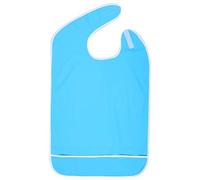 Elder Mealtime Clothes Anti-oil Reutilizable Waterpro, Baberos para Adultos Protectores de Ropa Ayudas para Comer Y Beber(Azul cielo 50 * 80 CM)