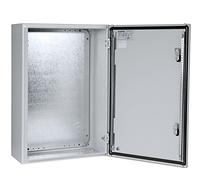 Eldon armario mural acero - Armario con placa mas-800x800x300 ral7035