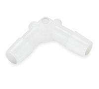 Eldon James L0-12NK Natural Kynar igual a 90 grados, manguera de 3/4 pulgadas (10 unidades)