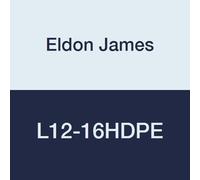 Eldon James L12-16HDPE Codo roscado de polietileno de alta densidad, rosca NPT 3/4-14 a púas de 1 pulgada (paquete de 10)