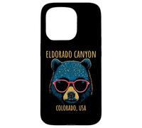 Eldorado Canyon Colorado USA Oso con diseño de Gafas de Sol Carcasa para iPhone 15 Pro