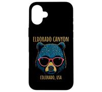 Eldorado Canyon Colorado USA Oso con diseño de Gafas de Sol Carcasa para iPhone 16 Plus
