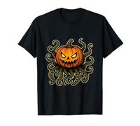 Eldritch Lovecraftian Calabaza Halloween Cthulhu Mythos Camiseta