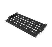 ELDVSUA Coche Maletero Cubierta para Jeep para Wrangler JK 2007-2017 2/4 Puerta Trasera Mesa Plegable 75 Libras Rodamiento Carga Acero Impermeable Diseño Que Ahorra Carga Retráctil