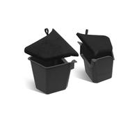 ELDVSUA Coche Maletero Cubierta para Tesla para Model Y Juniper 2025 + TPE Caja Almacenamiento Lateral Maletero Nueva Cubierta Estera Tablero Divisorio Decoración Carga Retráctil