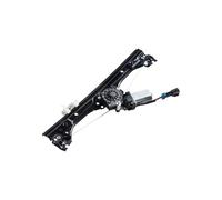 ELDVSUA Elevalunas Levantador Para Fiat 500 1.4L 2012-2019 Ventanilla Delantera Izquierda Lado Conductor Color Negro 2 Pines Conjunto Regulador Ventana Con Motor 52060970 51876269