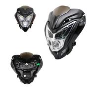 ELDVSUA Faros Auxiliares De Moto Faro De Motocicleta Para BAJAJ Montaje Para PULSAR 150 200 Con Accesorios Carenado(LED Black)