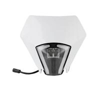 ELDVSUA Faros Auxiliares De Moto Faro LED Para GasGas Para EX250 300 Para ES350 500 700 Para EC125 200 250 400 450 515 2024 Motocross Dirt Bike Enduro(White Headlamp)