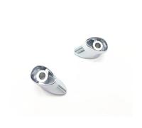 ELDVSUA Faros Auxiliares De Moto Foco Auxiliar LED Antiniebla De 45 Pulgadas Lámpara Conducción 4-1/2" Soporte Montaje En Cubo Para Accesorios Softail(Turn signal Brackets-)