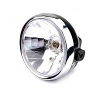 ELDVSUA Faros Auxiliares De Moto Para YBR125 Para YBR 125 2002 2003 2004 2005 2006 2007 2008 2009 2010 2012 2013 Faro Delantero De Moto Faros Delanteros Redondos