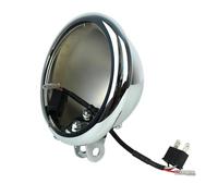 ELDVSUA Faros Auxiliares De Moto Soporte De Faro 575 Pulgadas Montaje Cubo Para Motocicleta Para Sportster XL883 Para XL1200 2004-2014(Cromo)