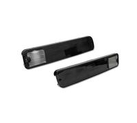 ELDVSUA Montaje De Luces Traseras Carcasas De Luz Trasera Para Chevrolet Para Malibu Para El Camino 1979-1987 Sin Enchufe Bombilla Accesorios Para Coche(Smoked Lens)