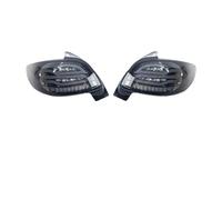 ELDVSUA Montaje De Luces Traseras Luces Traseras LED Para Peugeot 206 2004 2005 2006 2007 2008 Lámpara Trasera Freno DRL Luz Antiniebla Inversa Montaje De Coche 2 Uds(Light Black)