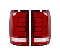 ELDVSUA Montaje De Luces Traseras Luz Trasera LED Para Coche Conjunto De Para VW Para Amarok V6 2009-2017 2018 2019 2020 Lámpara Freno Señal Giro(Red Shell)