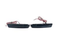 ELDVSUA Montaje De Luces Traseras Reflector Parachoques Trasero LED Freno Lámpara Parada Marcha Atrás Para Nissan Para Juke Para Murano Para Quest Para Sentra 2009-2014(Black Shell)