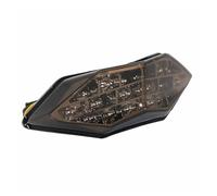 ELDVSUA Motocicleta Faro Faros Para Z250 Para Z300 Para NINJA 250/300 Intermitente Trasera Luz Señales Giro Integradas Freno(Negro)