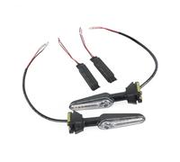 ELDVSUA Motocicleta Faro Faros Para Z900 Para Z1000 Para Z650 Para Z400 Para Z125 Para Versys X 300 Giro LED Intermitente Flujo Indicador